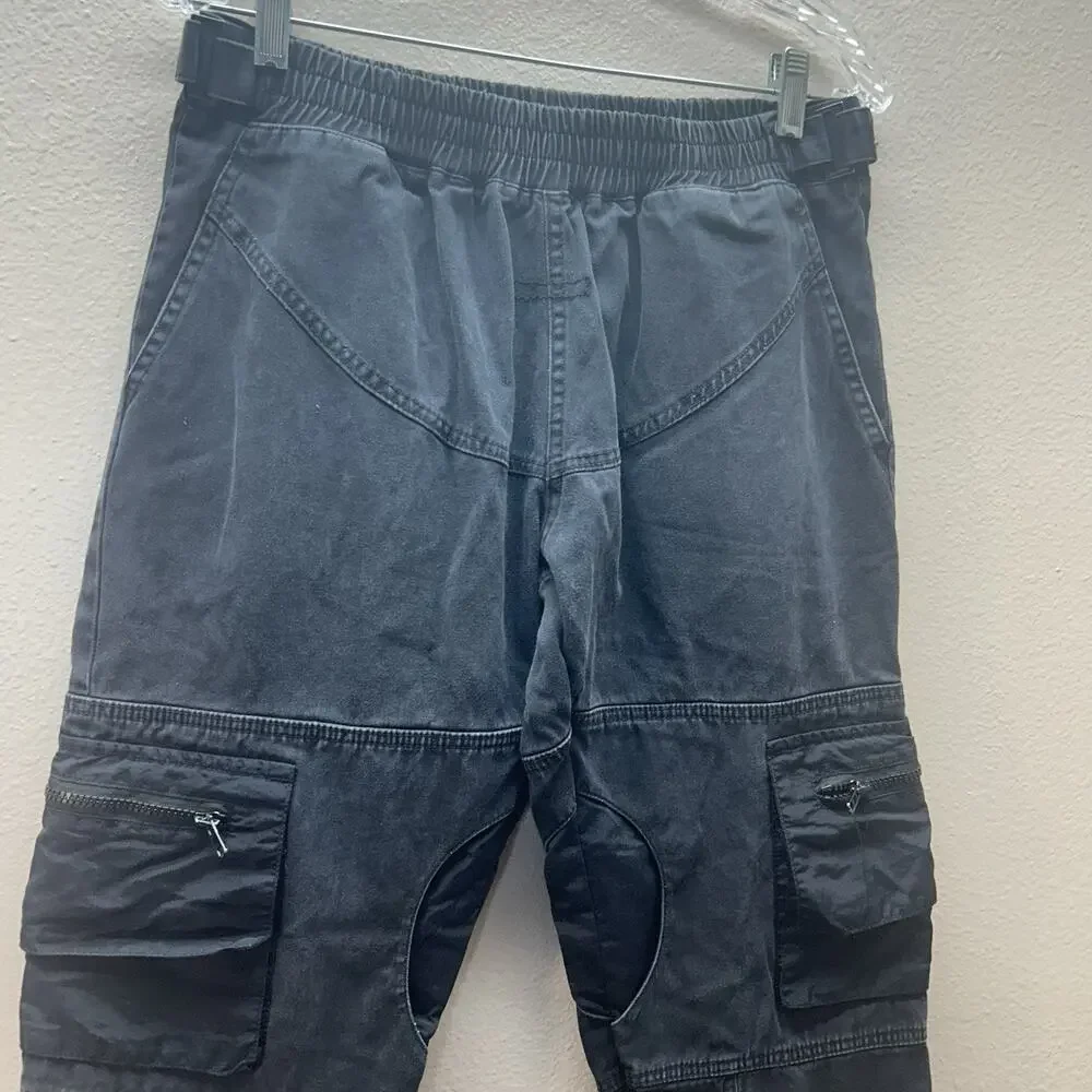 BT Black‎ Tailor Cargo Pants Mens 30x30 Grunge Skater Avant Garde Gorpcore